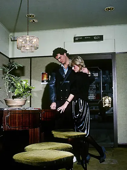 Alluring chicks display smoking