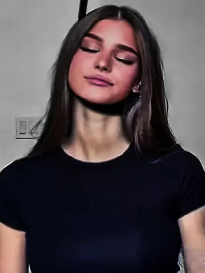 She can't get enough of this