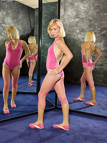 Fun fledgling pink onesie