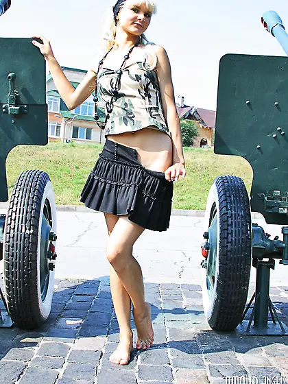 Military Thrilling Teen