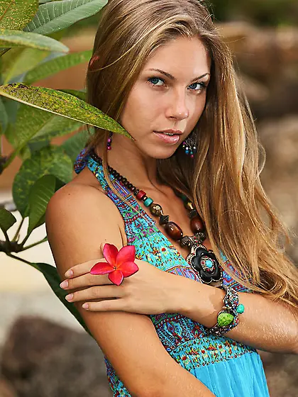 Russian brunette debut