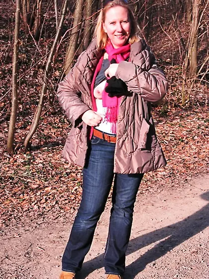 A fresh sight in the autumn forest