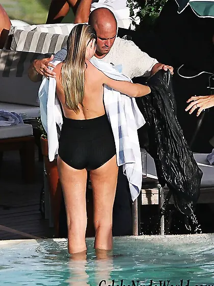 Candice Swanepoel Topless Photos