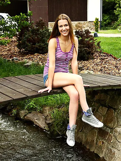 Salacious doll Alexis Crystal lets Gina Devine play raunchy feti