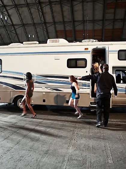 Slew sexual slaves assemble