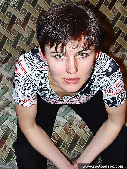 Teen brunette POV blowjob