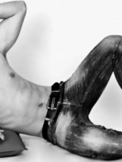 Blonde Young Man Mike.