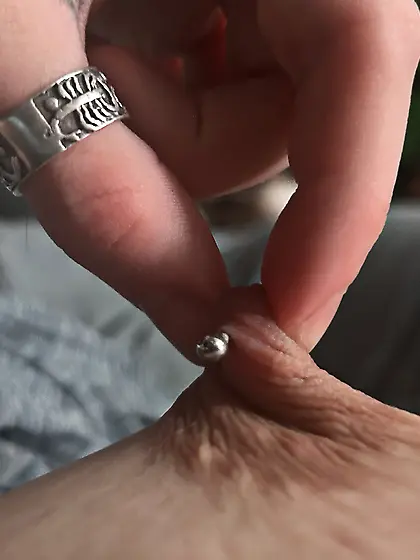 playing with nipples