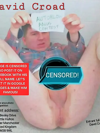 Get David Croad in Google Images,  post on Facebook