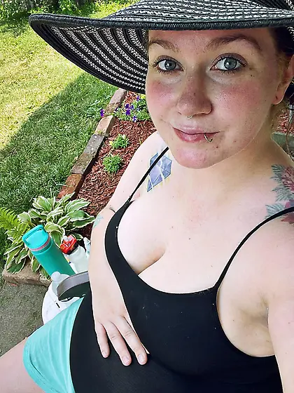 Hailey: Fat,  pregnant,  hairy,  and Christian