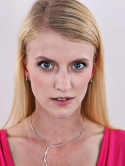 Extra slim sexy blonde