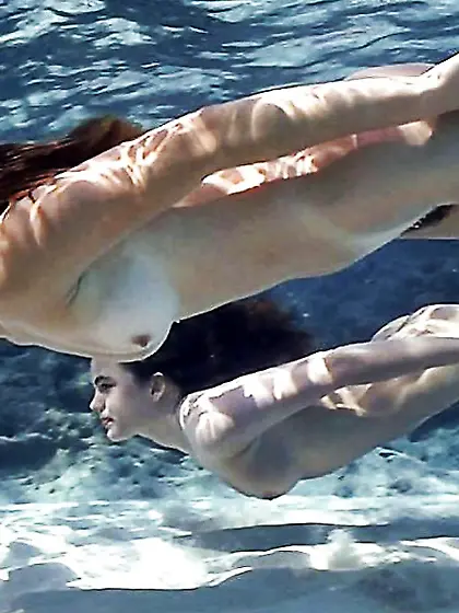 Under water fellatio pics