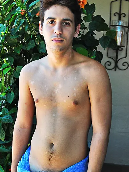 Handsome studs display perfectly