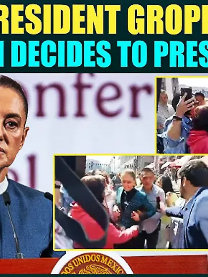 Mexican president groped - normal fate of women