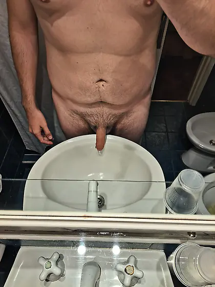 Small dick cum