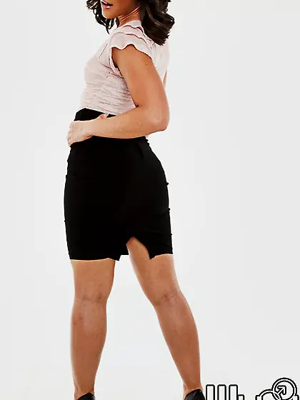 Sexy Lawyer goes to the office to celebrate a victory in court w