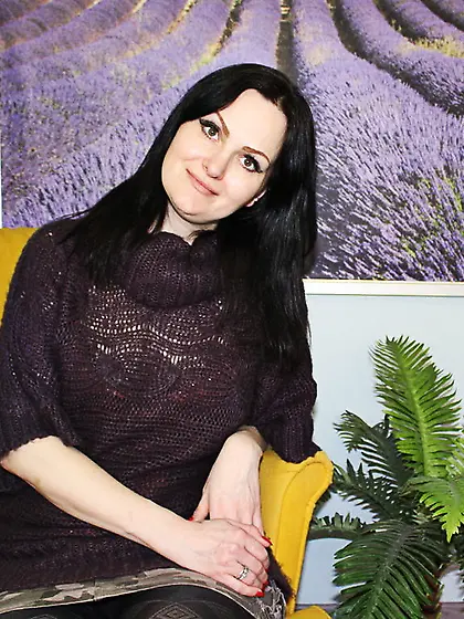 White milf black hair