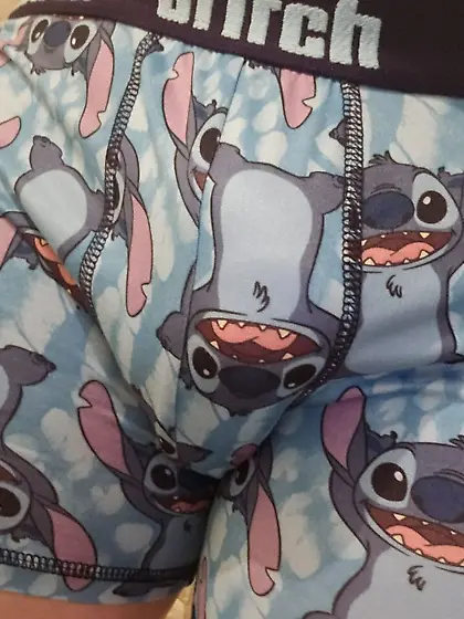 smooth twink in stich boxers