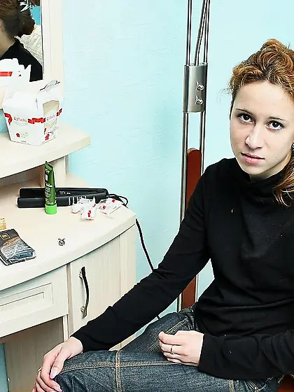 Behind the scenes photos of naughty teen chicks Ruby Girl and Br