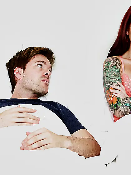 American masked wife blowjob