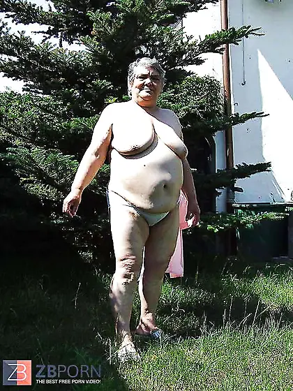 Oma geil und fett
