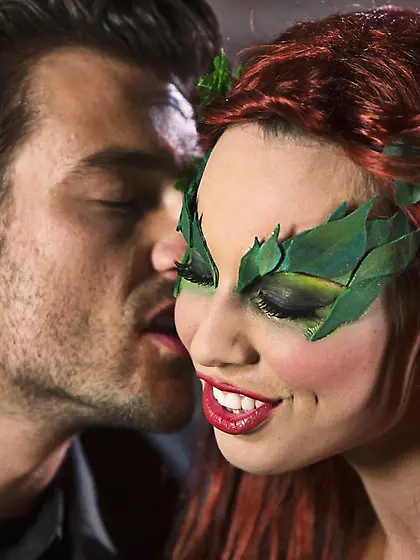 Stunning redhead Aidra Fox gets spooned hardcore after a steamy