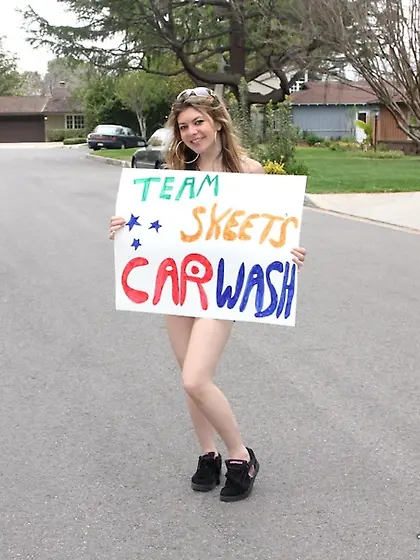 Playful teen bikini bra