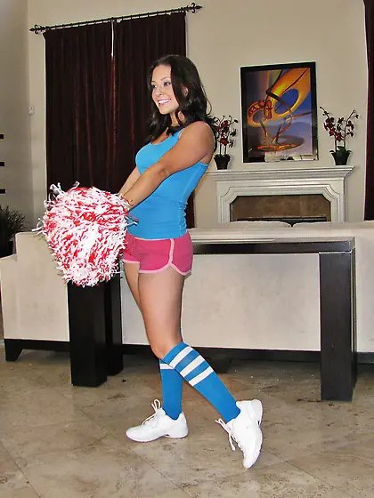 Petite young darling is ready for a nasty massage right now. She