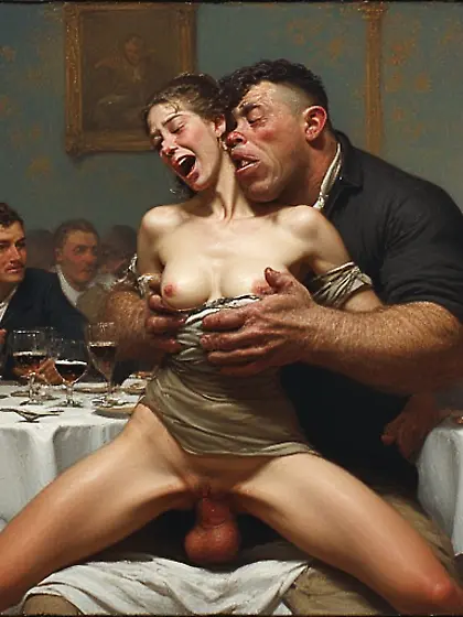 slender girls with orc