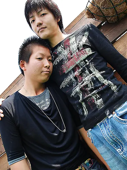 Petite body japanese dude