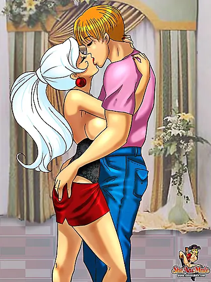 Shemale makes him a femme cock slave