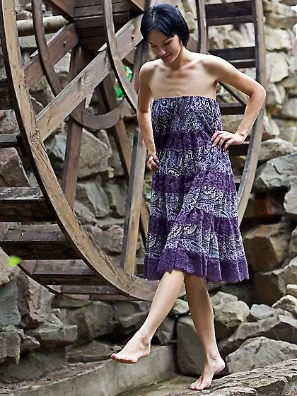 Tasty strumpet purple dress