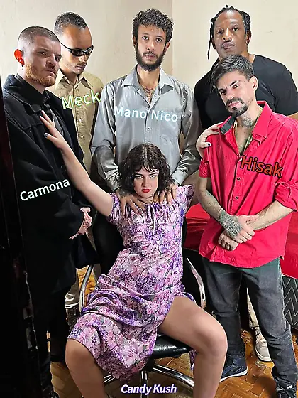 Roleta Russa Candy Gangbang that turned into a Org