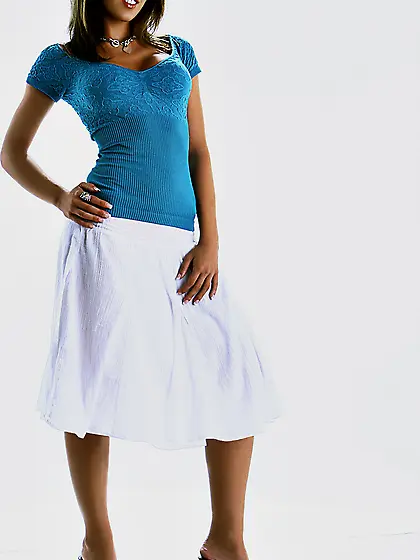 You will definitely enjoy this well shaped chick Capri Cavalli i