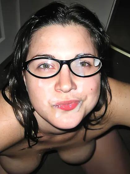 Amateur Facial Cumshot (AI Upscaled)