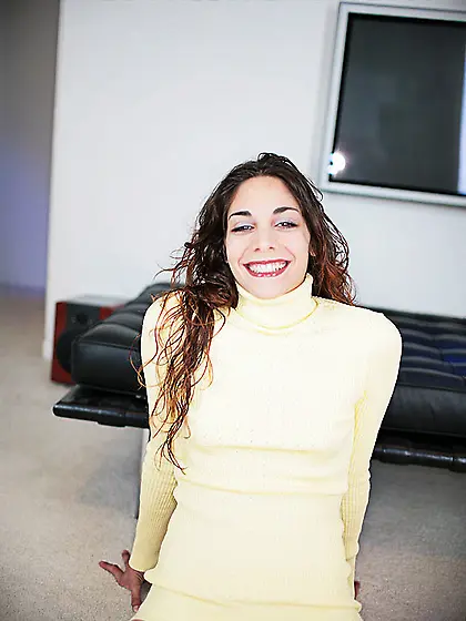 The fresh semen is filling the beautiful mouth of gorgeous chick