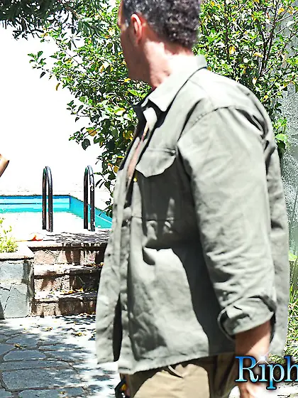 Black haired beauty pushes