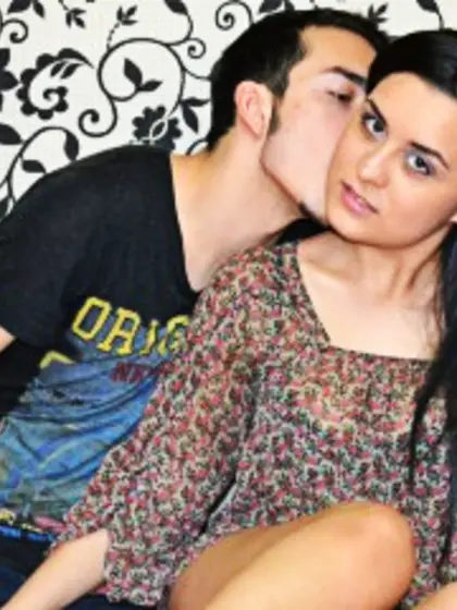 Brunette Teen Yorgos and Brunette Teen Talida...