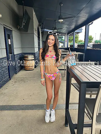 Give other cunts eating disorders