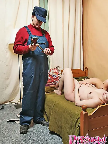 Slutty preggo lesbian girlfriend