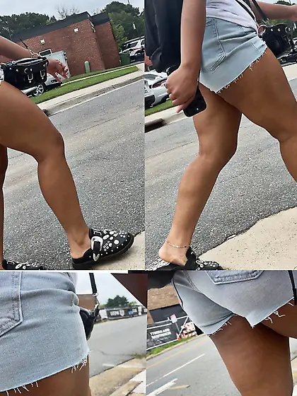 [ASS AND LEGS] SO CLOSE IT ALMOST BECAME A GROPE