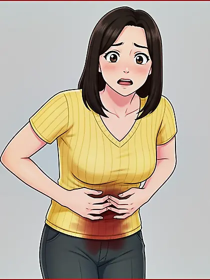 Anime Girls Gut-shot