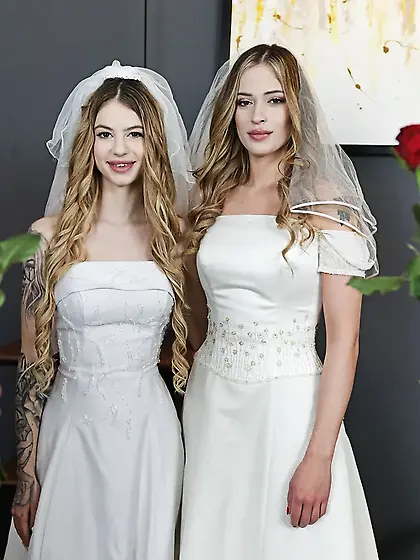 Wow taboo porn - newlyweds exchange brides and cum into them