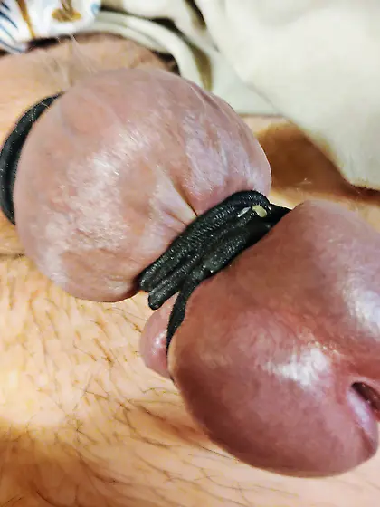 Bondage till my penis is tired and aching