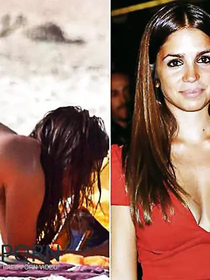 Famosas pilladas en toples