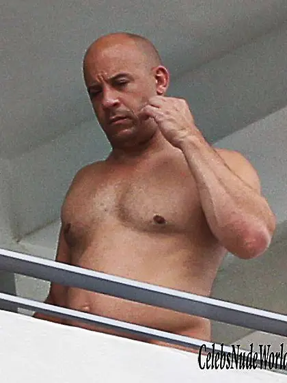 Vin Diesel Naked