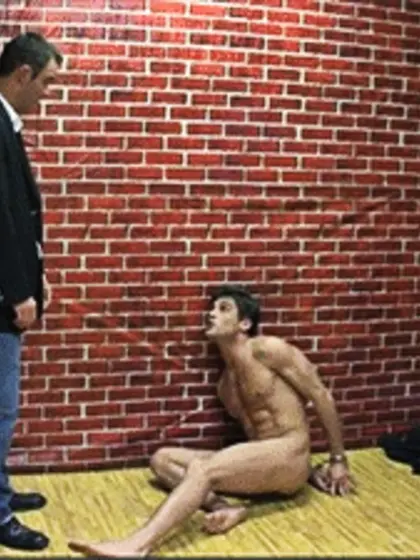 Athletic muscular men love