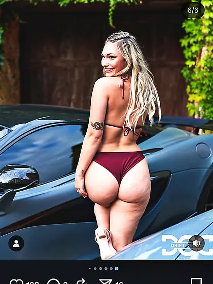 Tessa Lee Instagram Candid Ass Shot