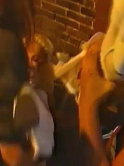 Hot blonde having hard anal sex