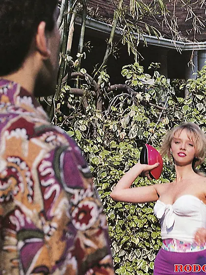 Adorable retro blonde sweetheart